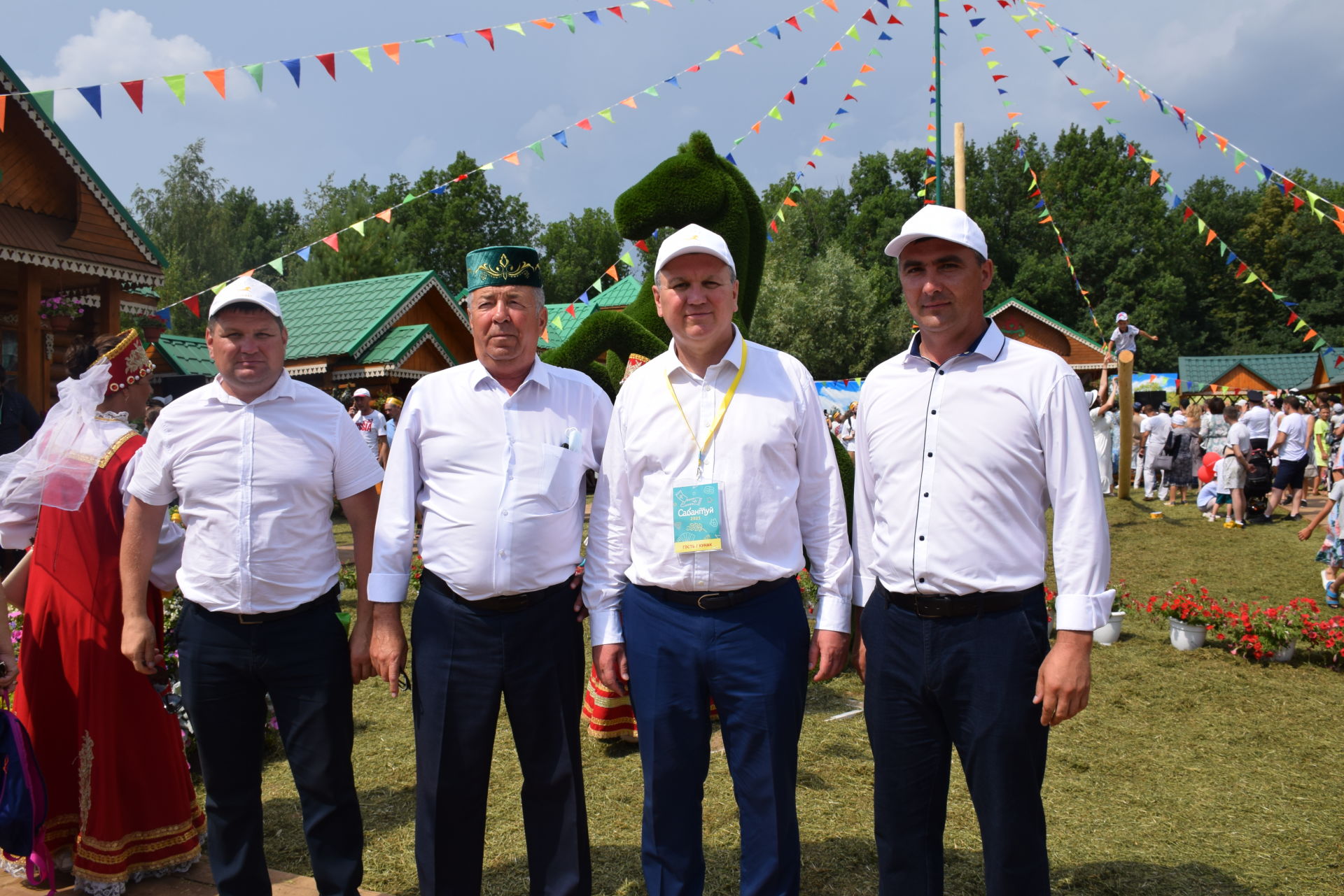 Нурлатское подворье на Казанском Сабантуе отличилось яркостью и массовостью