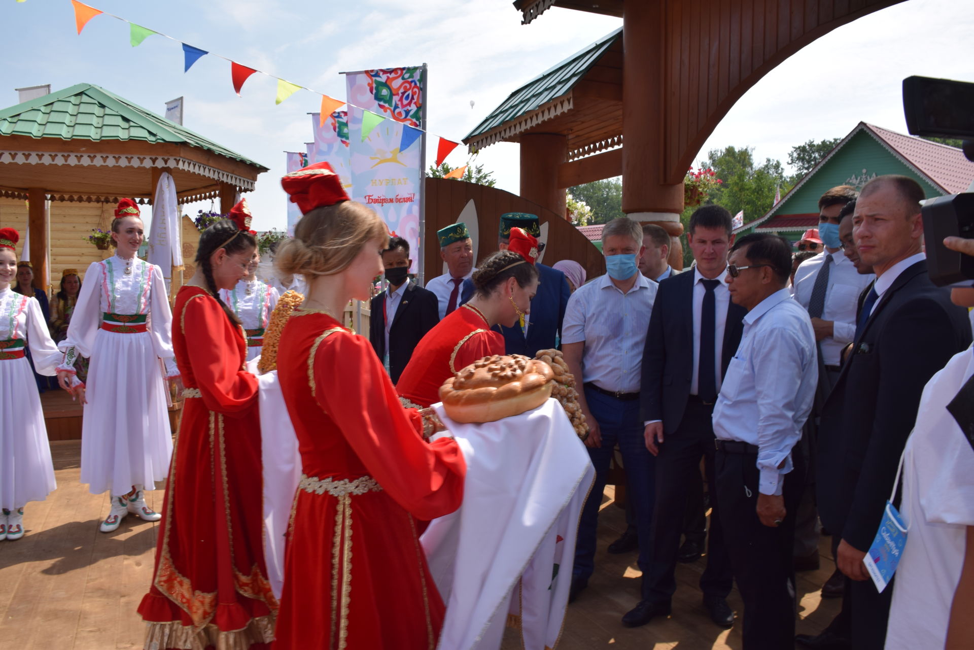 Нурлатское подворье на Казанском Сабантуе отличилось яркостью и массовостью