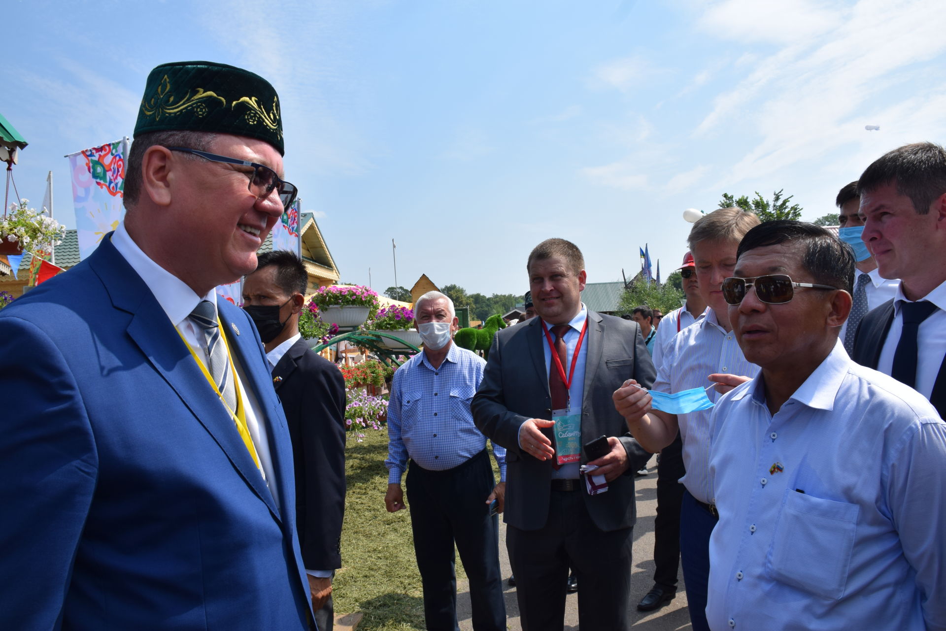 Нурлатское подворье на Казанском Сабантуе отличилось яркостью и массовостью