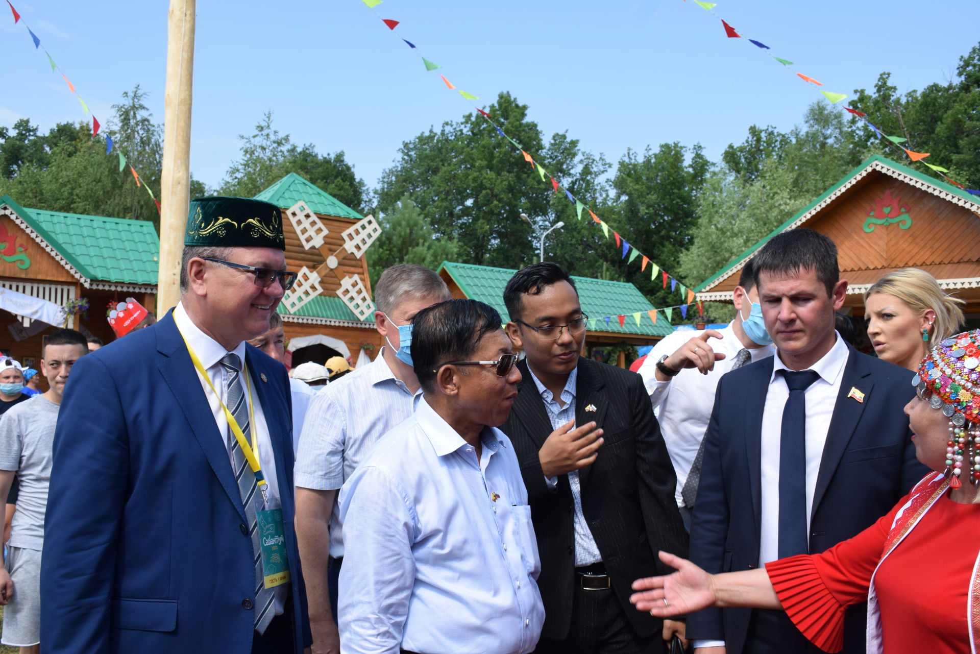 Нурлатское подворье на Казанском Сабантуе отличилось яркостью и массовостью