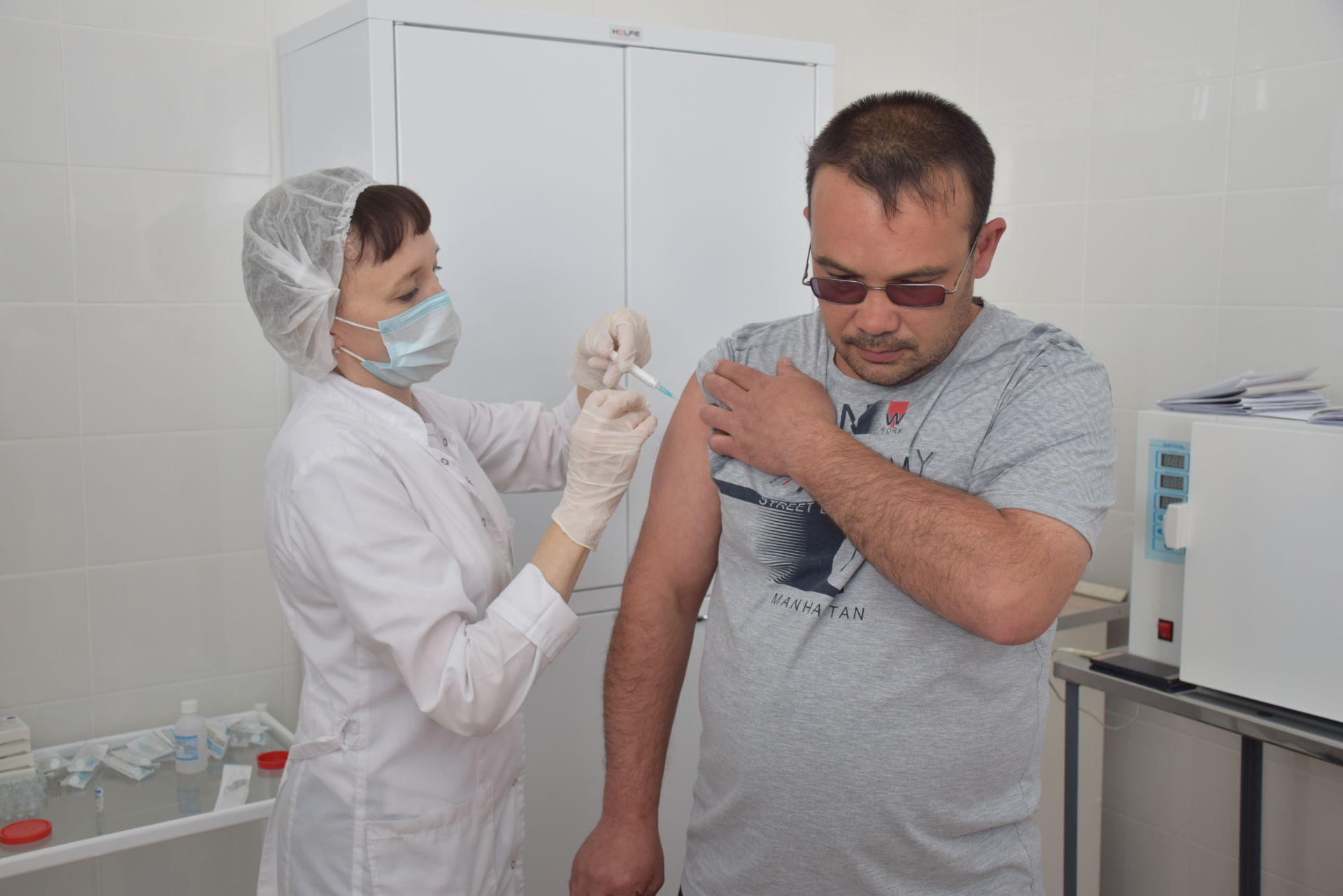 В Нурлате коллективы спортивных школ коллективно вакцинировались против ковида