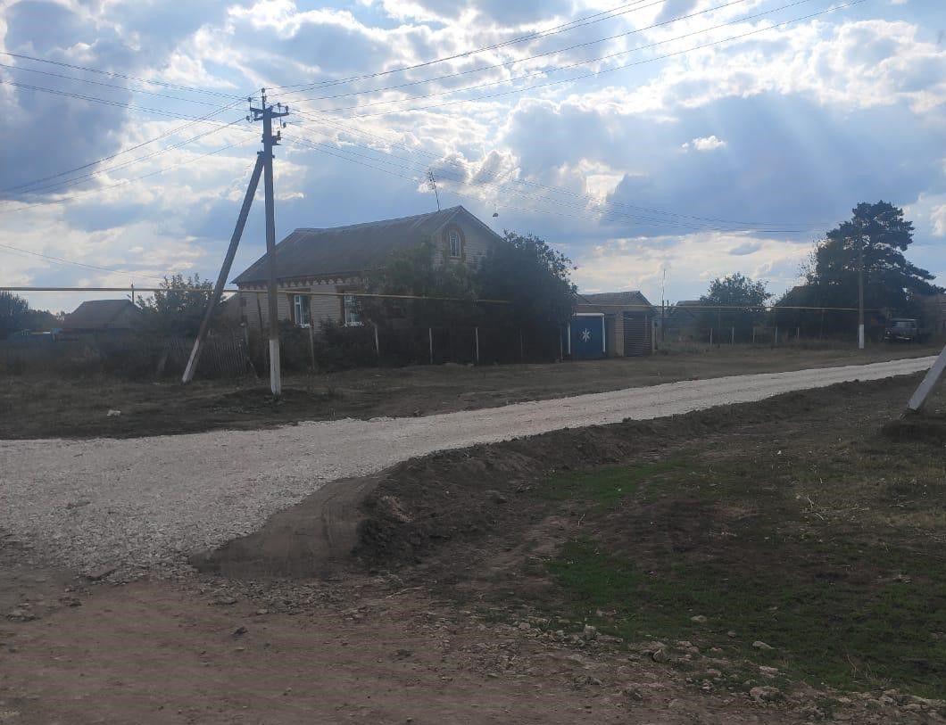 Кичкальнинцы тратят средства самообложения на ремонт дорог