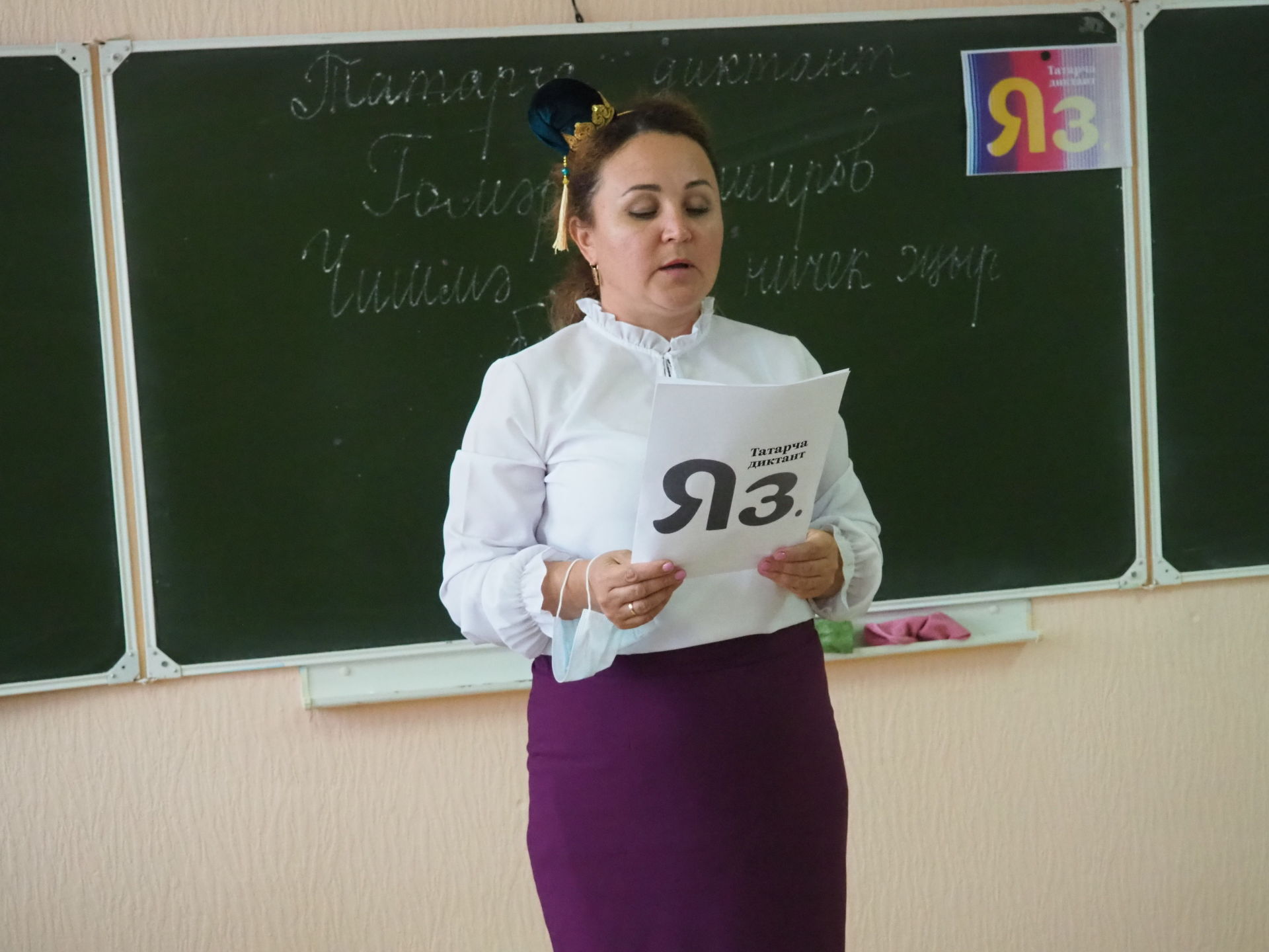Нурлатцы написали диктант на татарском языке
