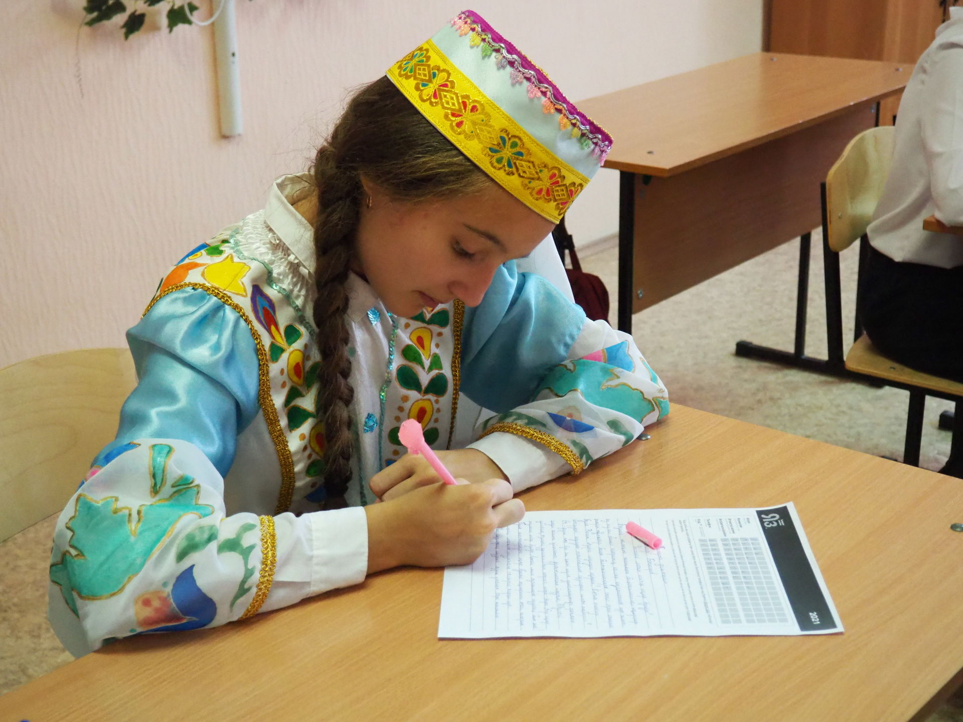 Нурлатцы написали диктант на татарском языке
