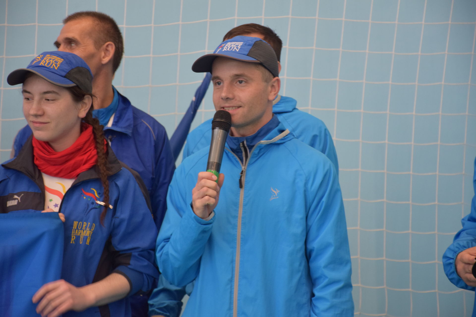 Нурлатские спортсмены приняли факел эстафеты «Бег Мира»