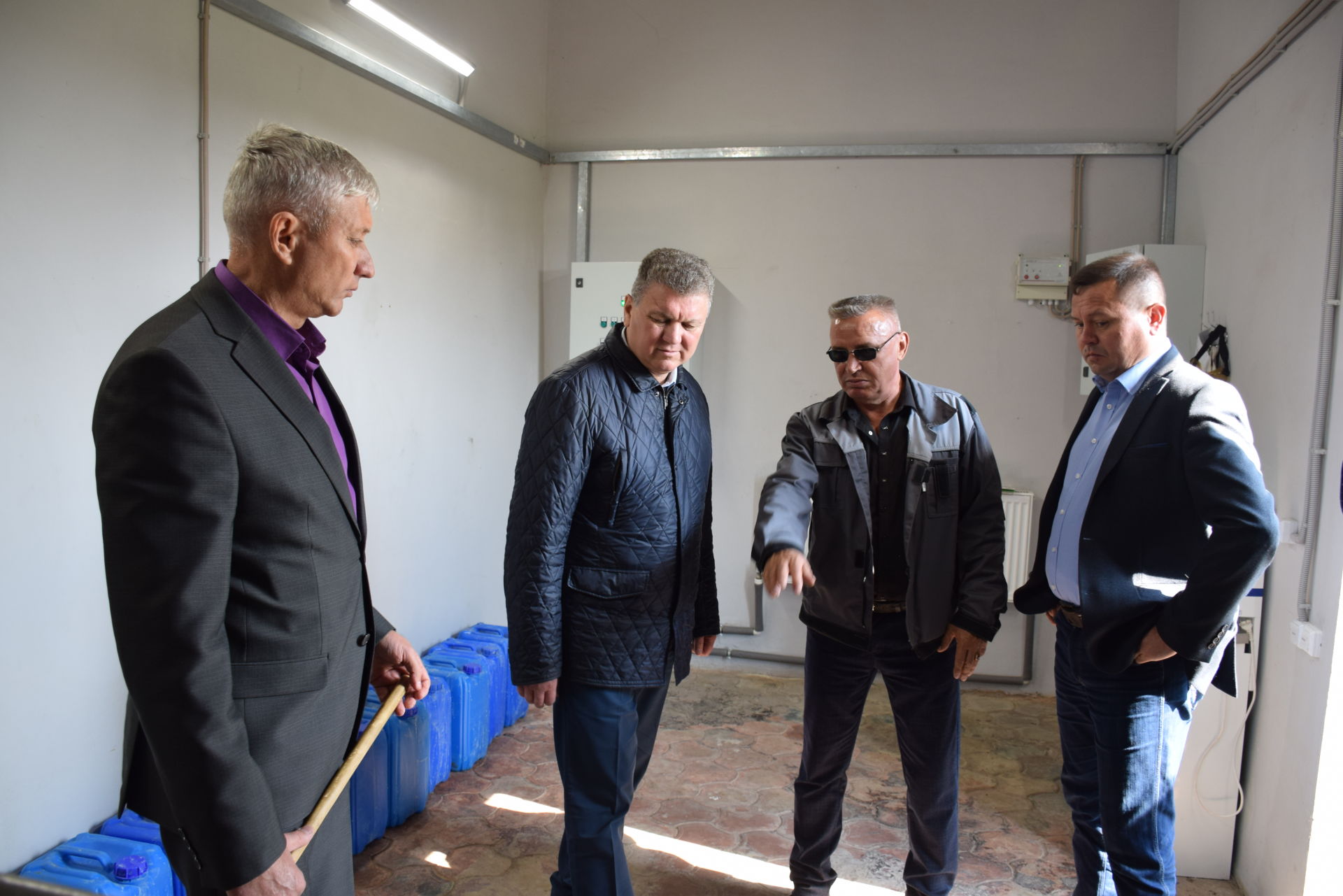 Алмаз Ахметшин посетил очистные сооружения «Промочистки»