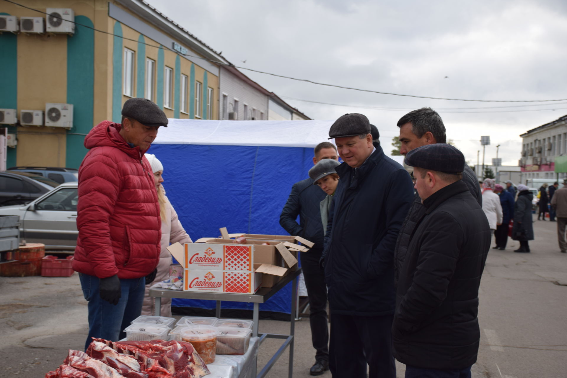 В день выборов в Нурлате организовали сельскохозяйственную ярмарку