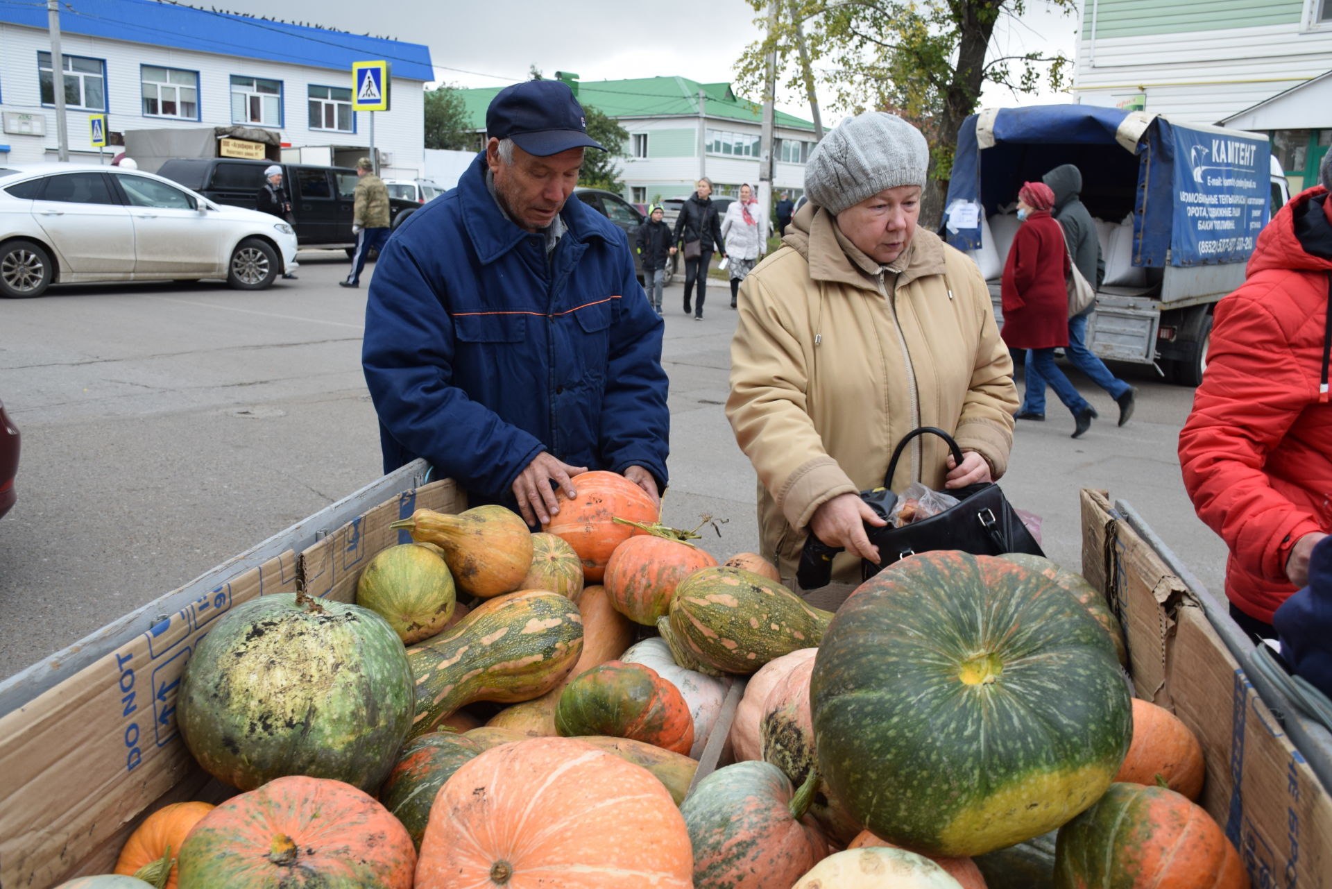 В день выборов в Нурлате организовали сельскохозяйственную ярмарку