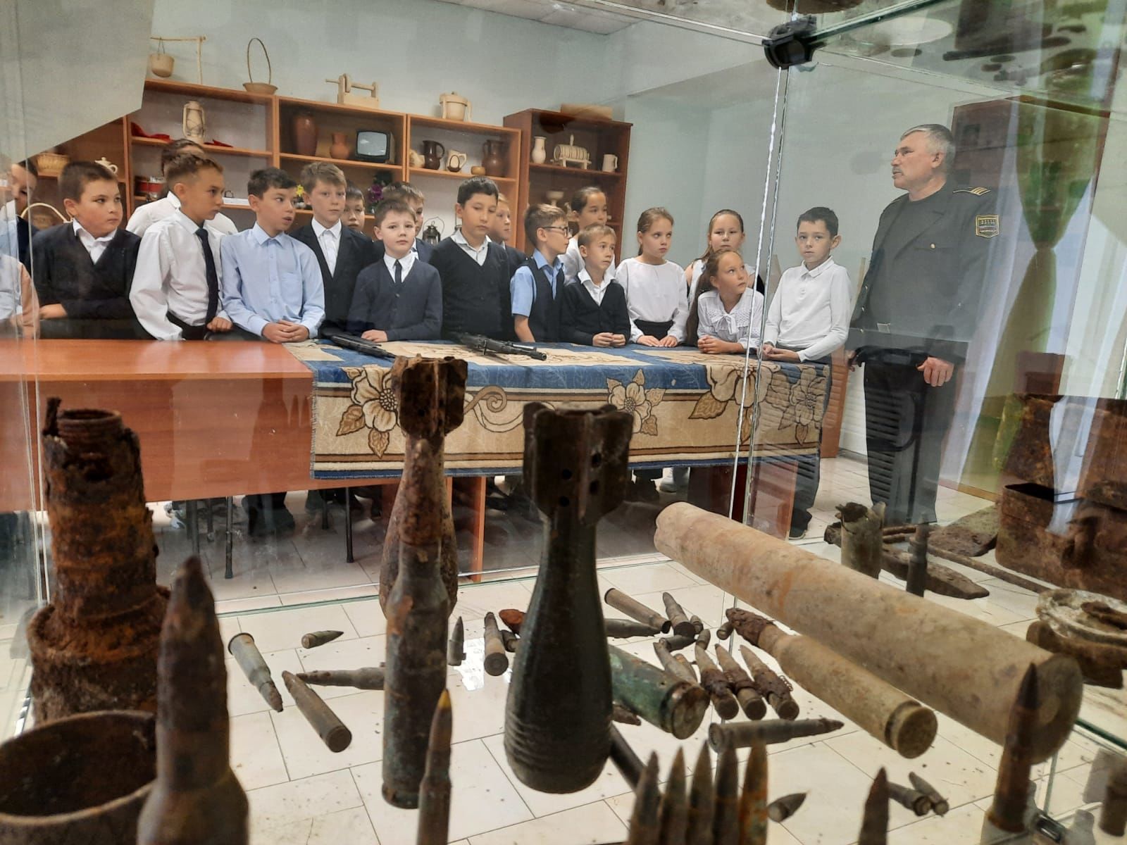 Нурлатские школьники посетили музей «Боевого братства»