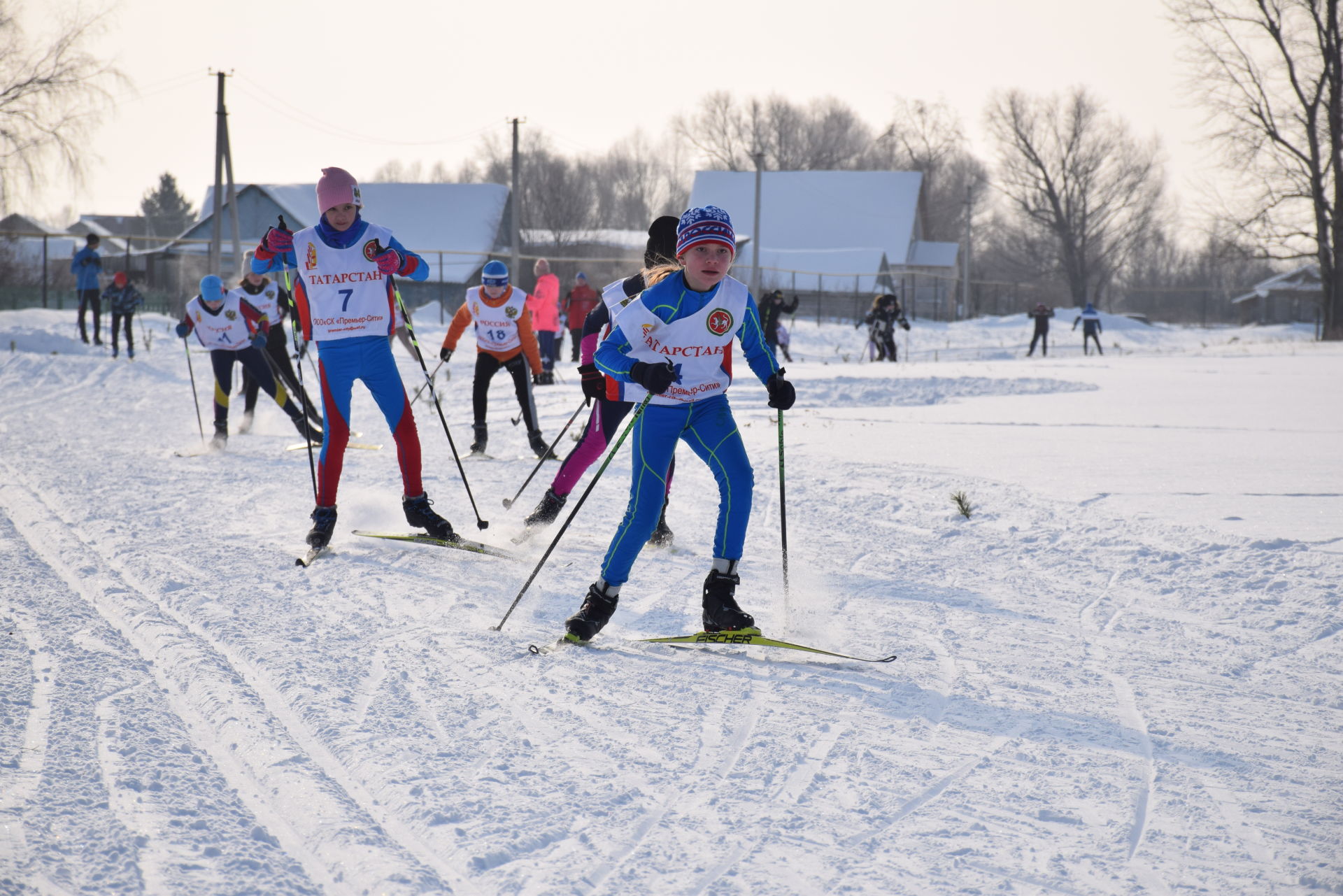 В селе Богдашкино Нурлатского района прошли открытые соревнования по лыжным гонкам памяти Г.В.Цыганова