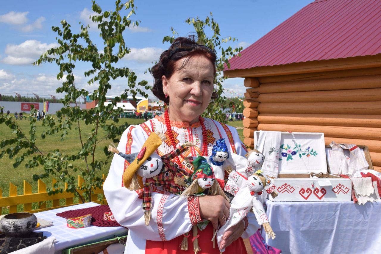 Валентина Яманова из Нурлатского района занимается рукоделием