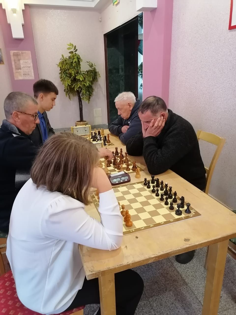 В Нурлате прошло командное первенство по быстрым шахматам