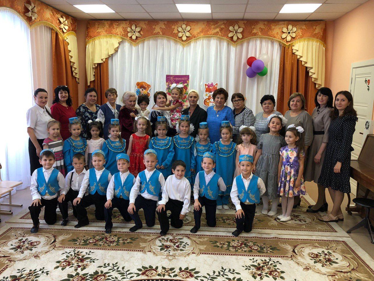 В детском саду «Солнышко» города Нурлат организовали праздник для своих ветеранов