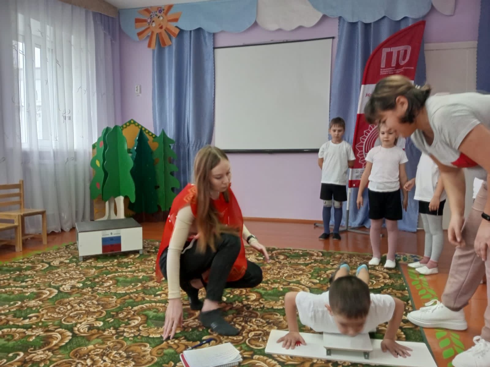 Воспитанники детского сада Нурлата приняли участие в сдаче нормативов ГТО