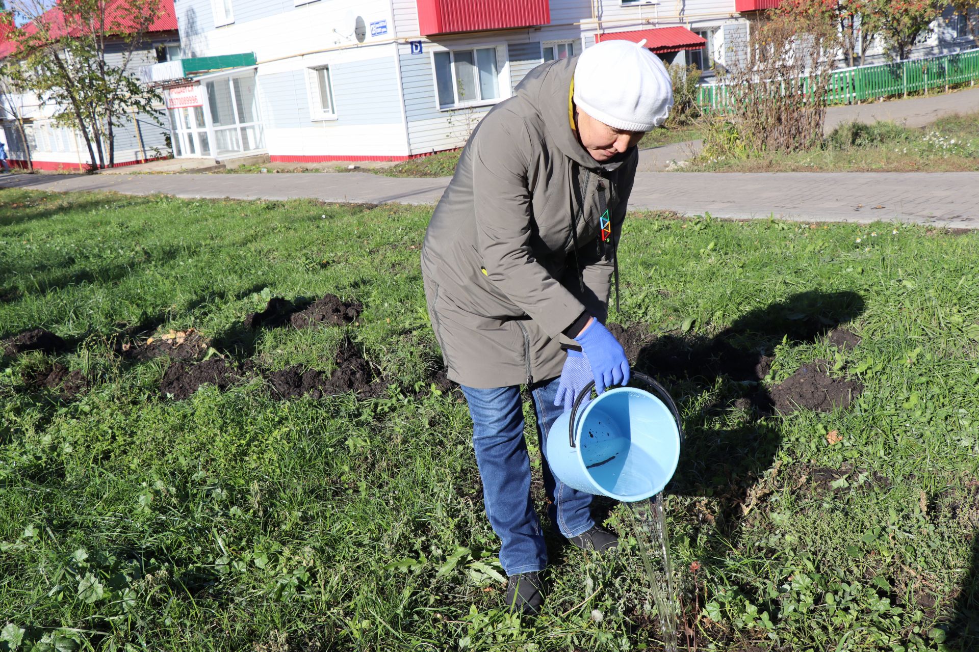 В городе Нурлат прошел День посадки деревьев