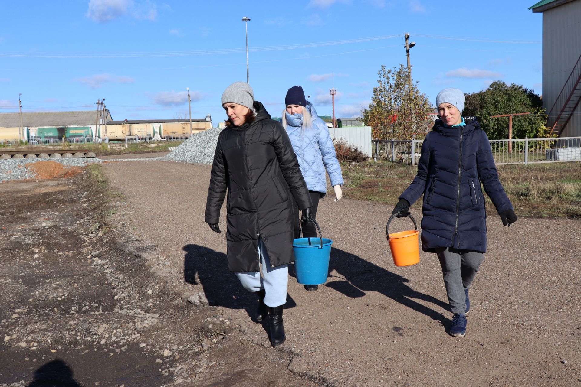 В городе Нурлат прошел День посадки деревьев