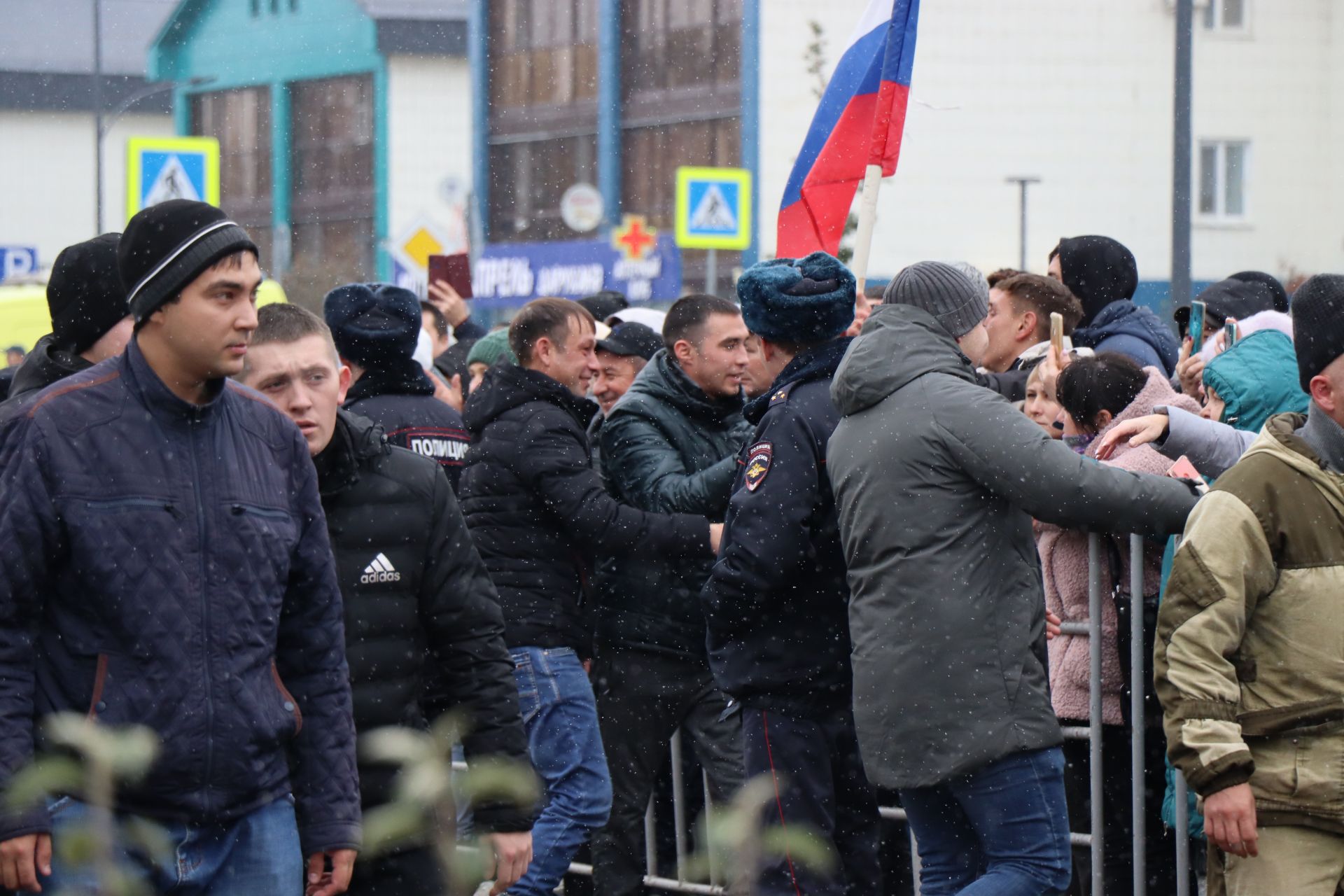 В Нурлате проводили мобилизованных на защиту рубежей Отечества