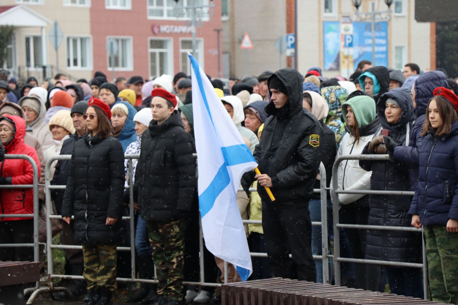 В Нурлате проводили мобилизованных на защиту рубежей Отечества