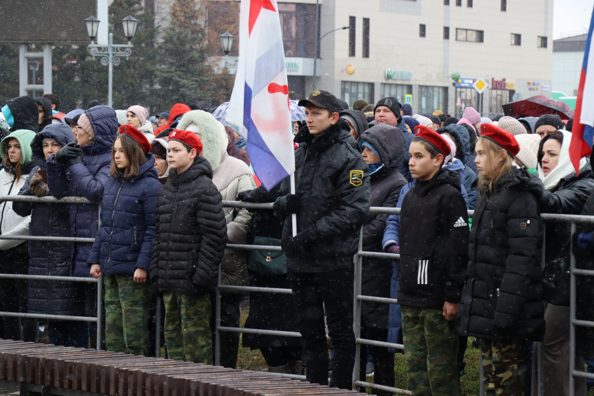 В Нурлате проводили мобилизованных на защиту рубежей Отечества