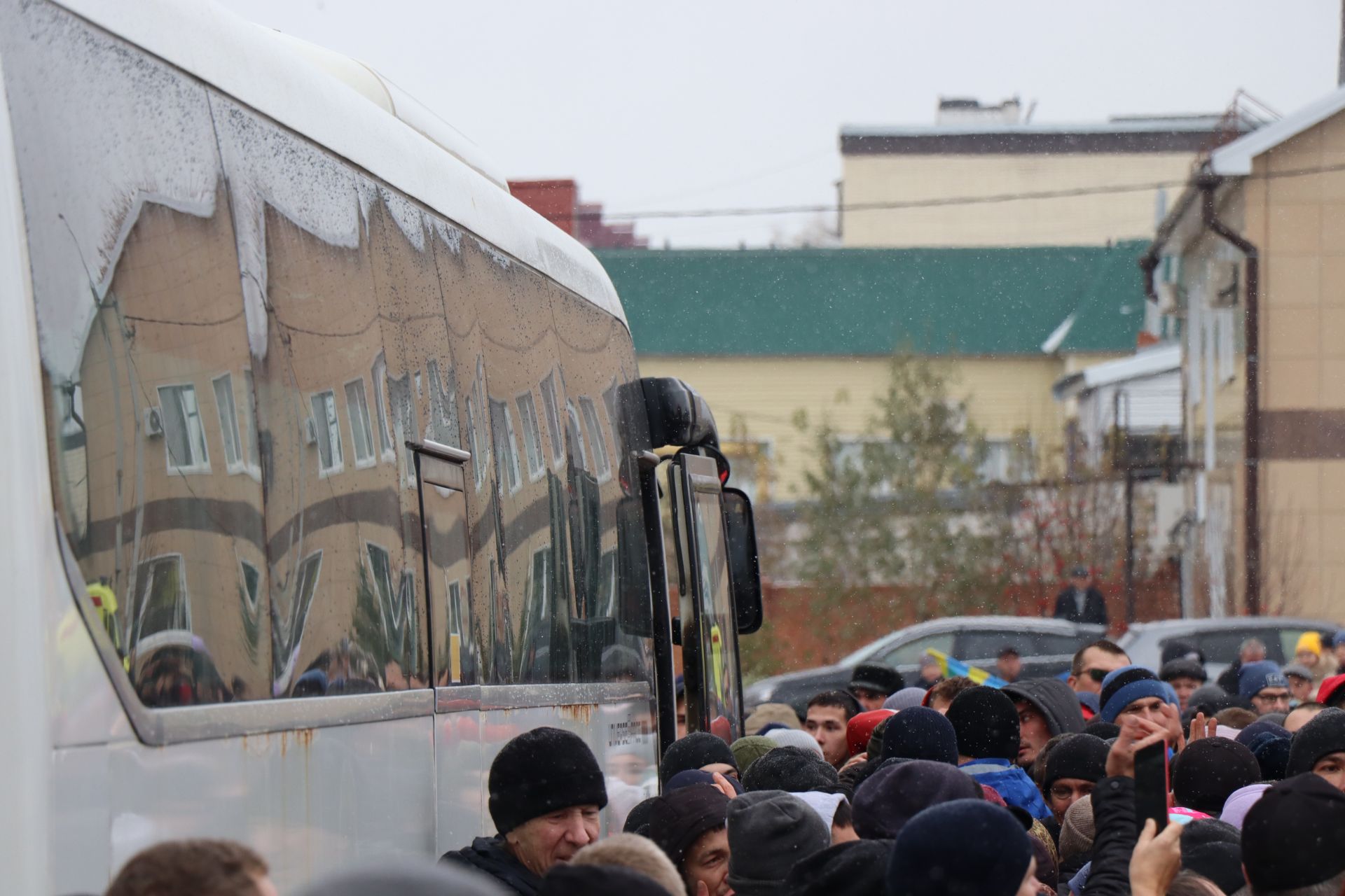 В Нурлате проводили мобилизованных на защиту рубежей Отечества