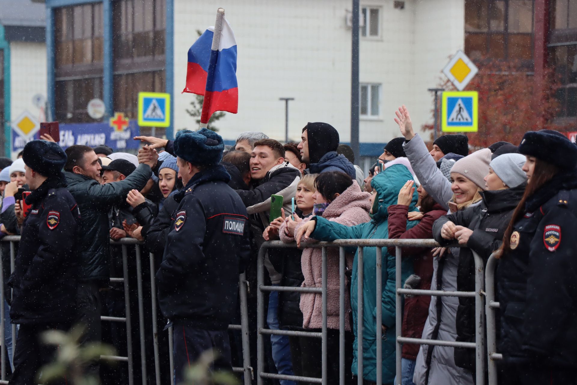 В Нурлате проводили мобилизованных на защиту рубежей Отечества