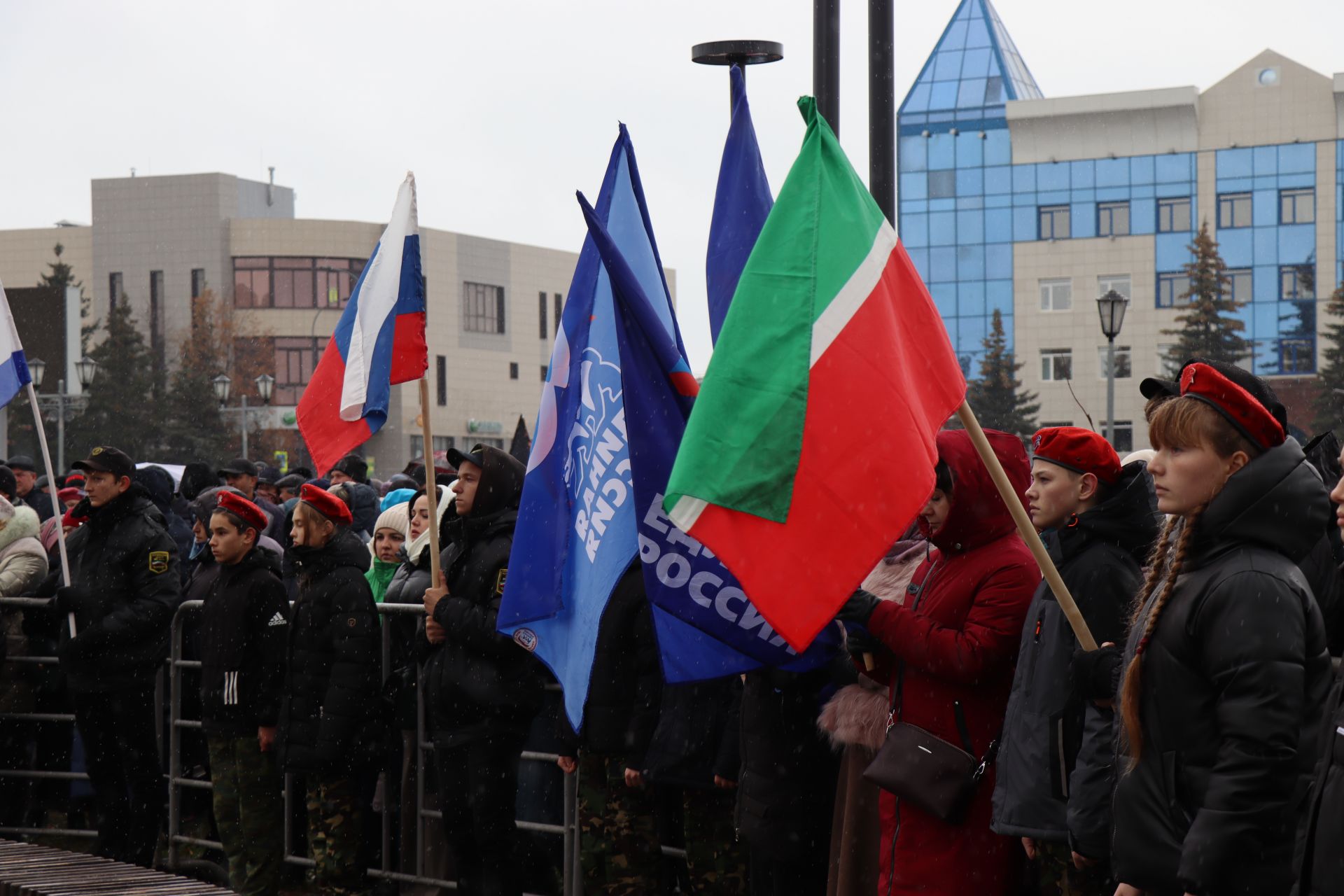 В Нурлате проводили мобилизованных на защиту рубежей Отечества