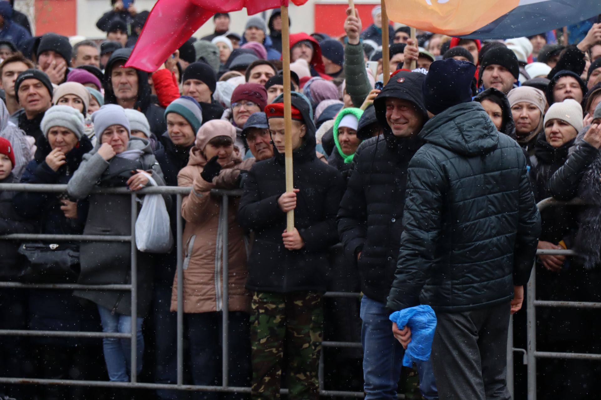 В Нурлате проводили мобилизованных на защиту рубежей Отечества