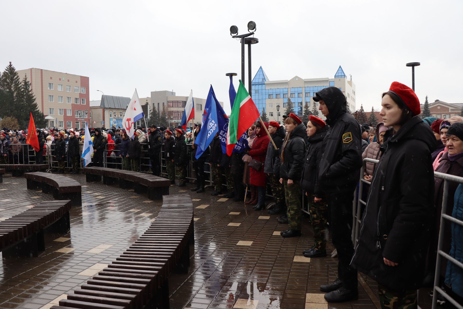 В Нурлате проводили мобилизованных на защиту рубежей Отечества