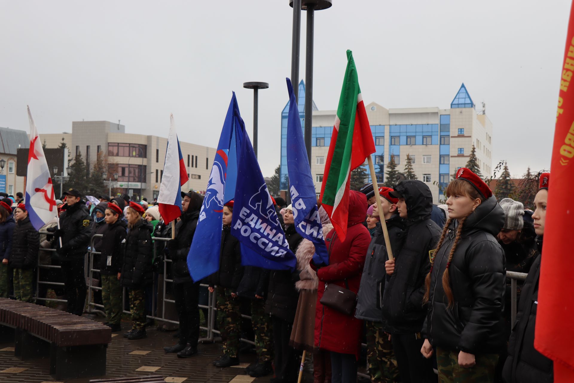 В Нурлате проводили мобилизованных на защиту рубежей Отечества