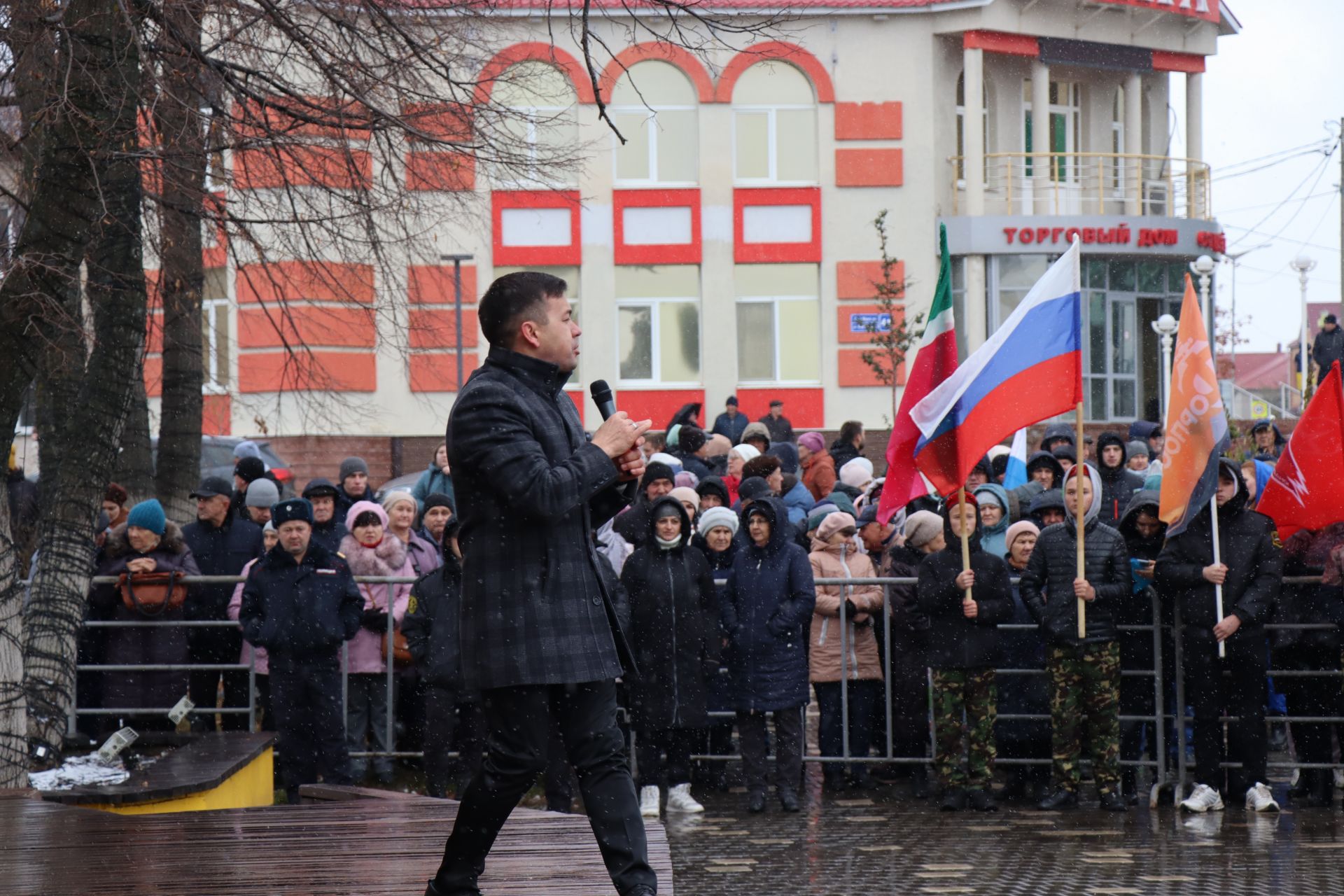 В Нурлате проводили мобилизованных на защиту рубежей Отечества