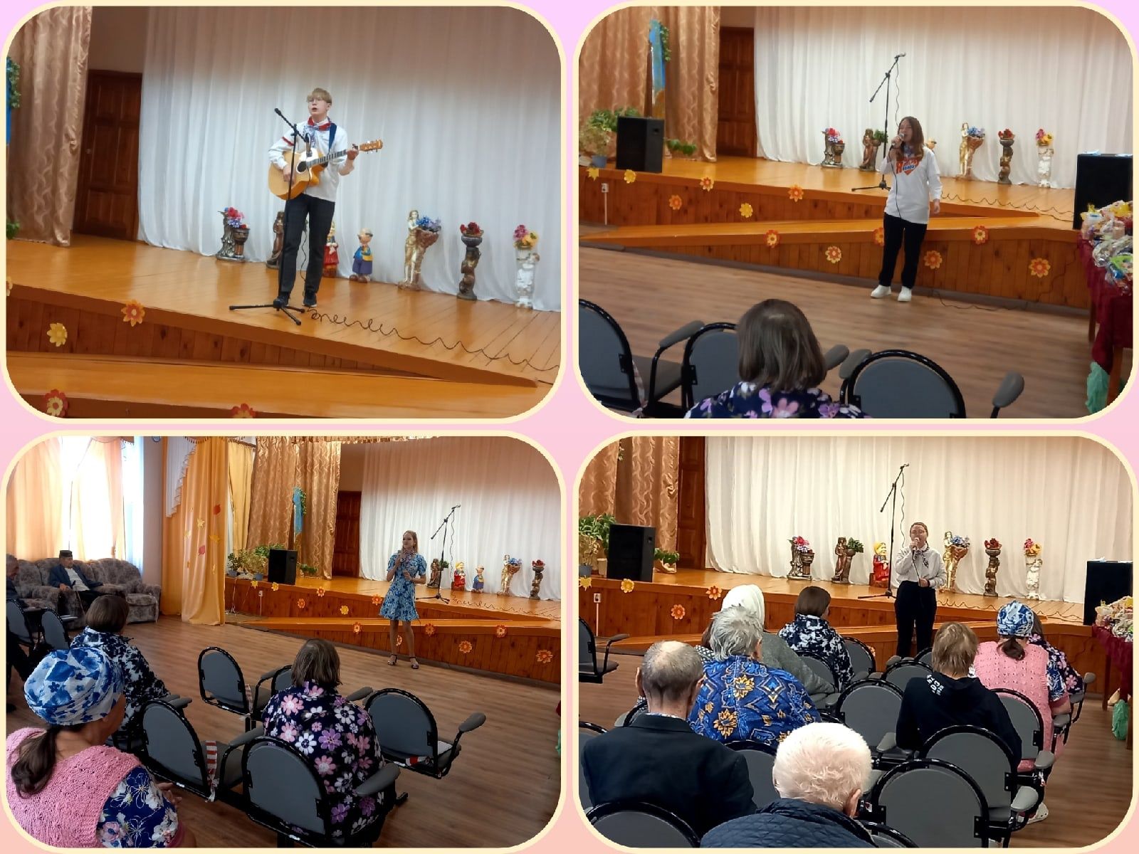 В Нурлатском дом – интернате ученики организовали благотворительный концерт