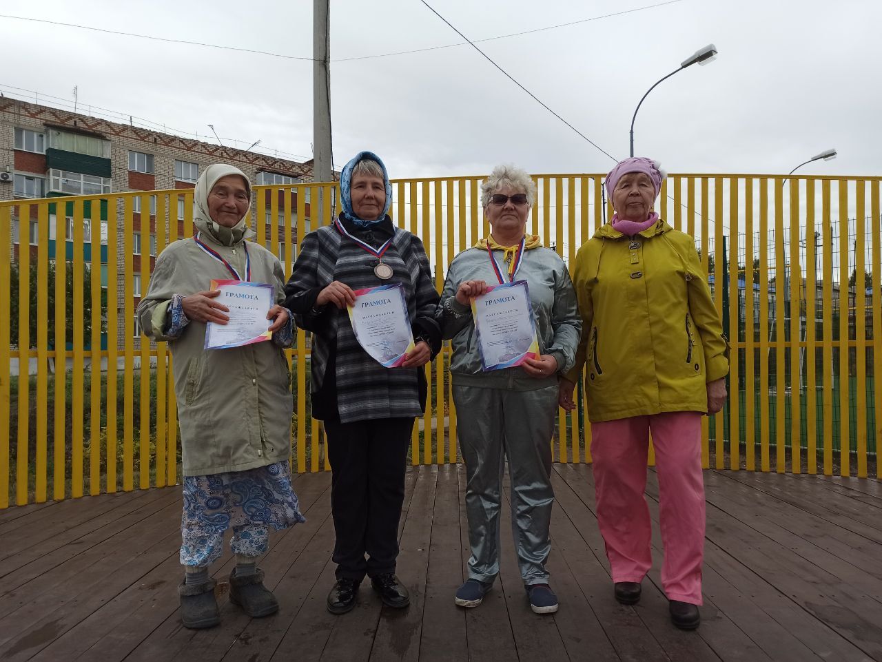 В Нурлате прошла Спартакиада «Третий возраст», посвященная декаде пожилого населения