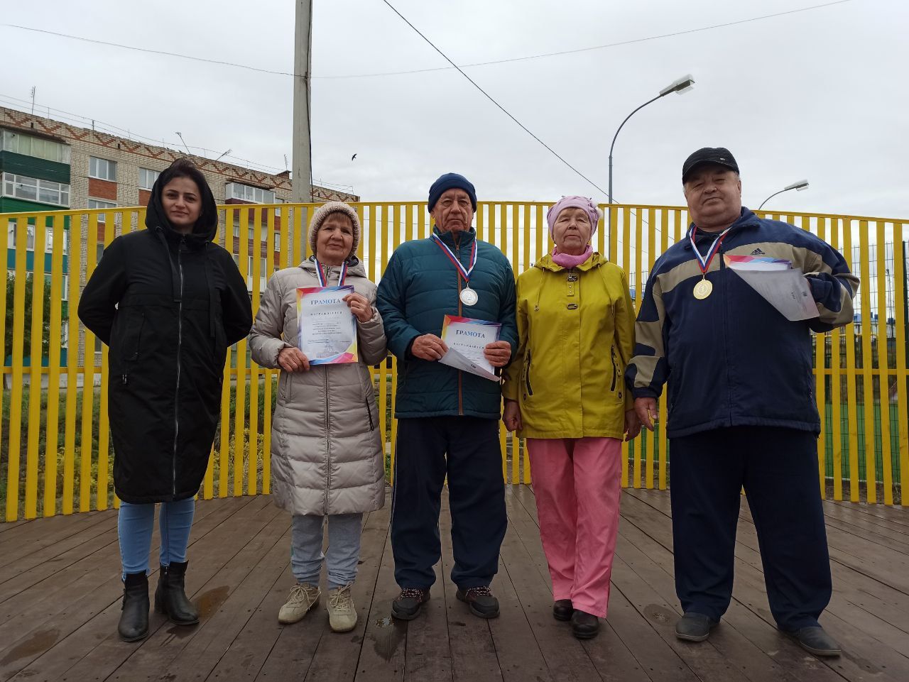 В Нурлате прошла Спартакиада «Третий возраст», посвященная декаде пожилого населения