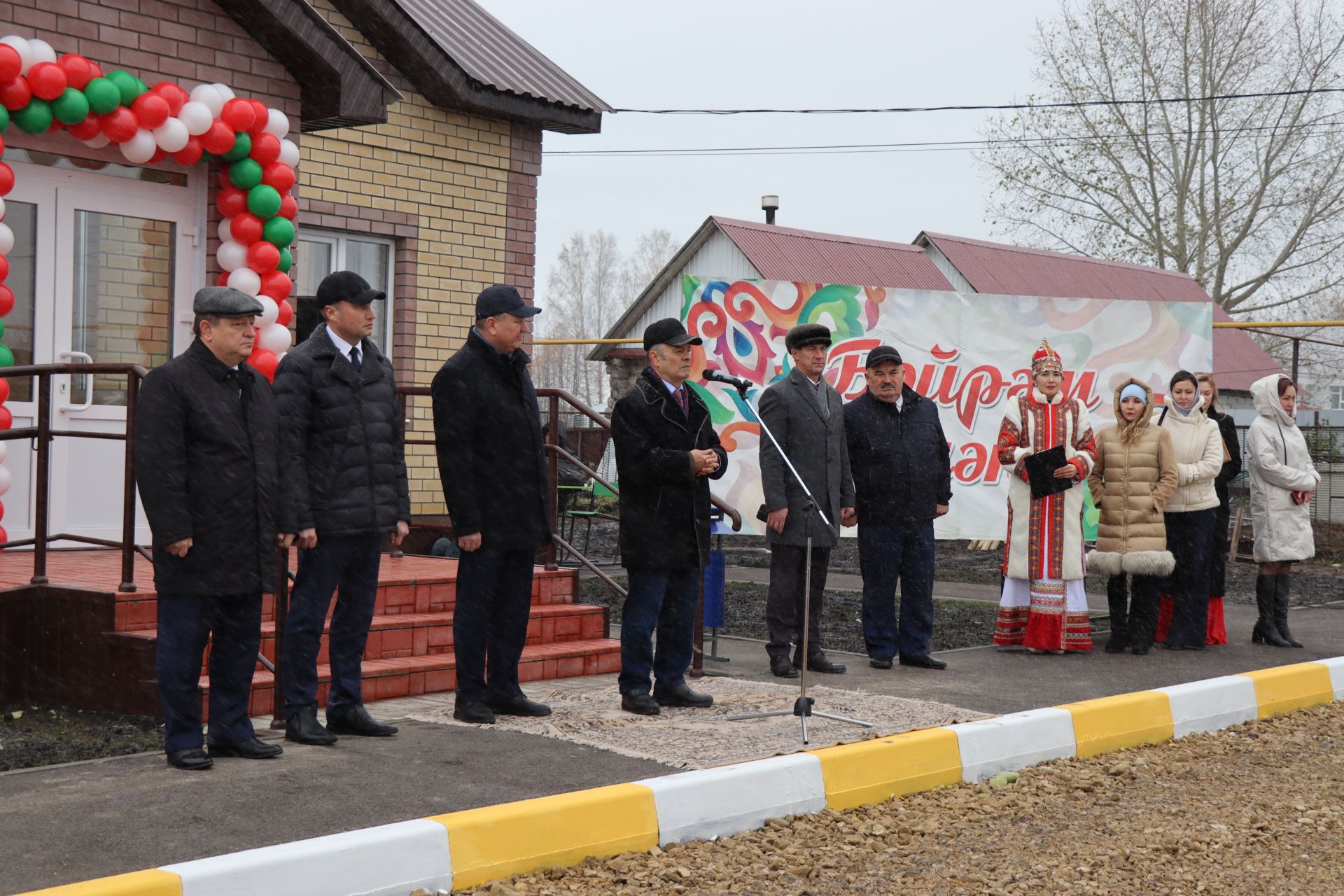 В селе Якушкино Нурлатского района состоялось торжественное открытие нового здания исполкома