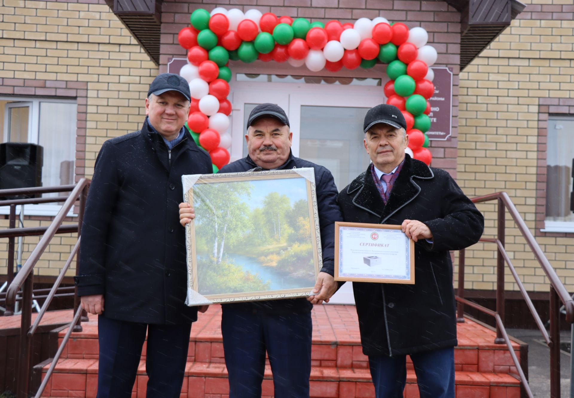 В селе Якушкино Нурлатского района состоялось торжественное открытие нового здания исполкома