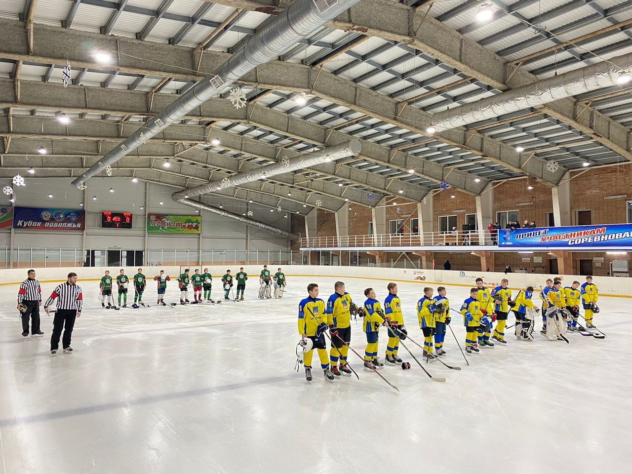 Нурлатские хоккеисты успешно участвуют в Первенстве РТ