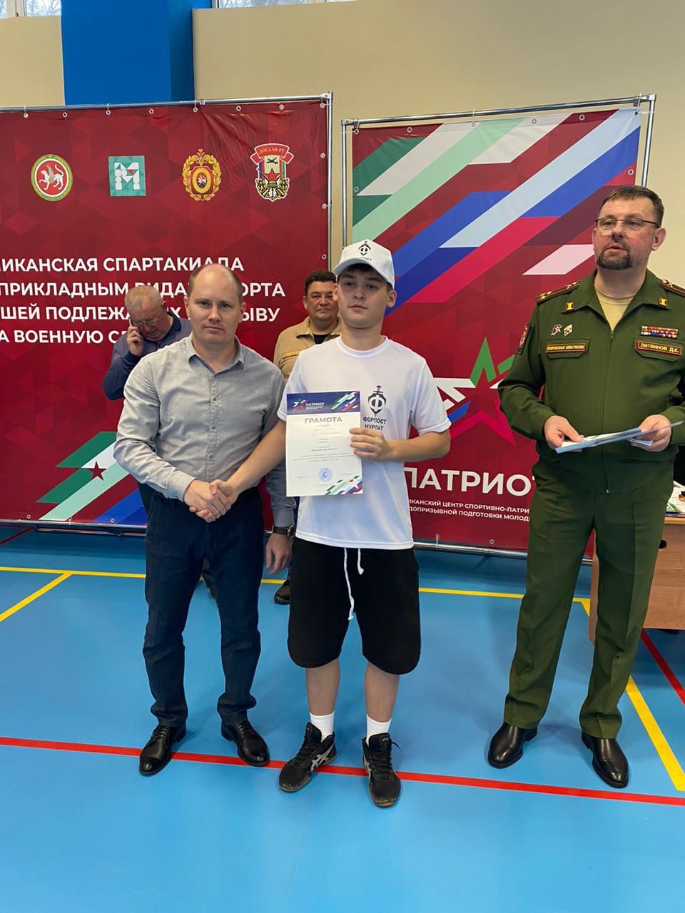 Нурлатцы заняли призовое место соревнованиях по военно-прикладным видам спорта