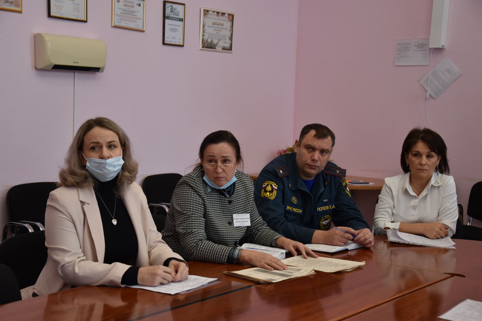 Нурлат с рабочим визитом посетила министр труда, занятости и социальной защиты РТ Эльмира Зарипова