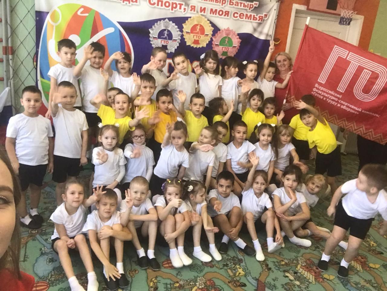 В детских садах Нурлатского района продолжается сдача нормативов ГТО