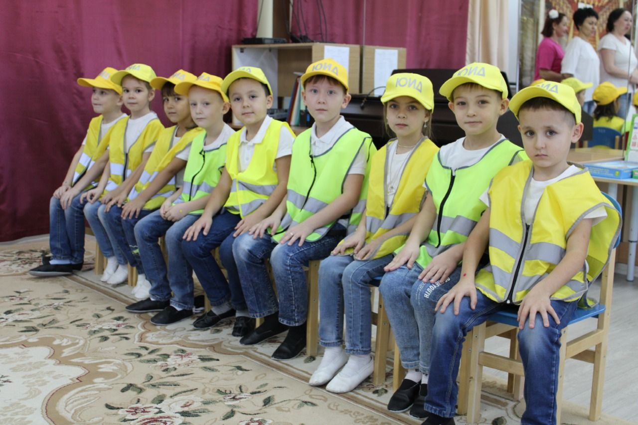 В Нурлатском детском саду «Буратино» прошла неделя безопасности дорожного движения