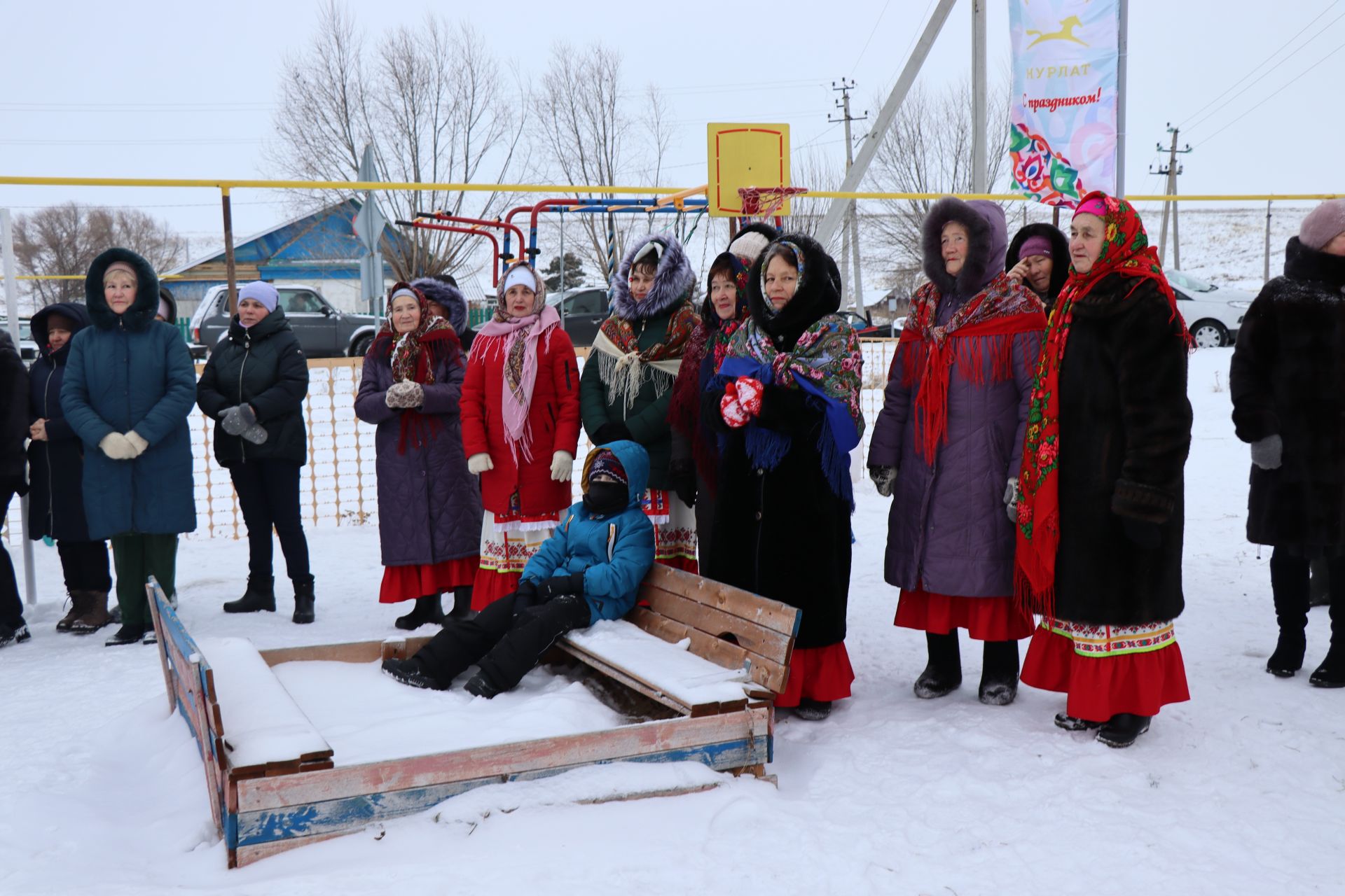 В Старом Иглайкине открыли водовод с родниковой водой