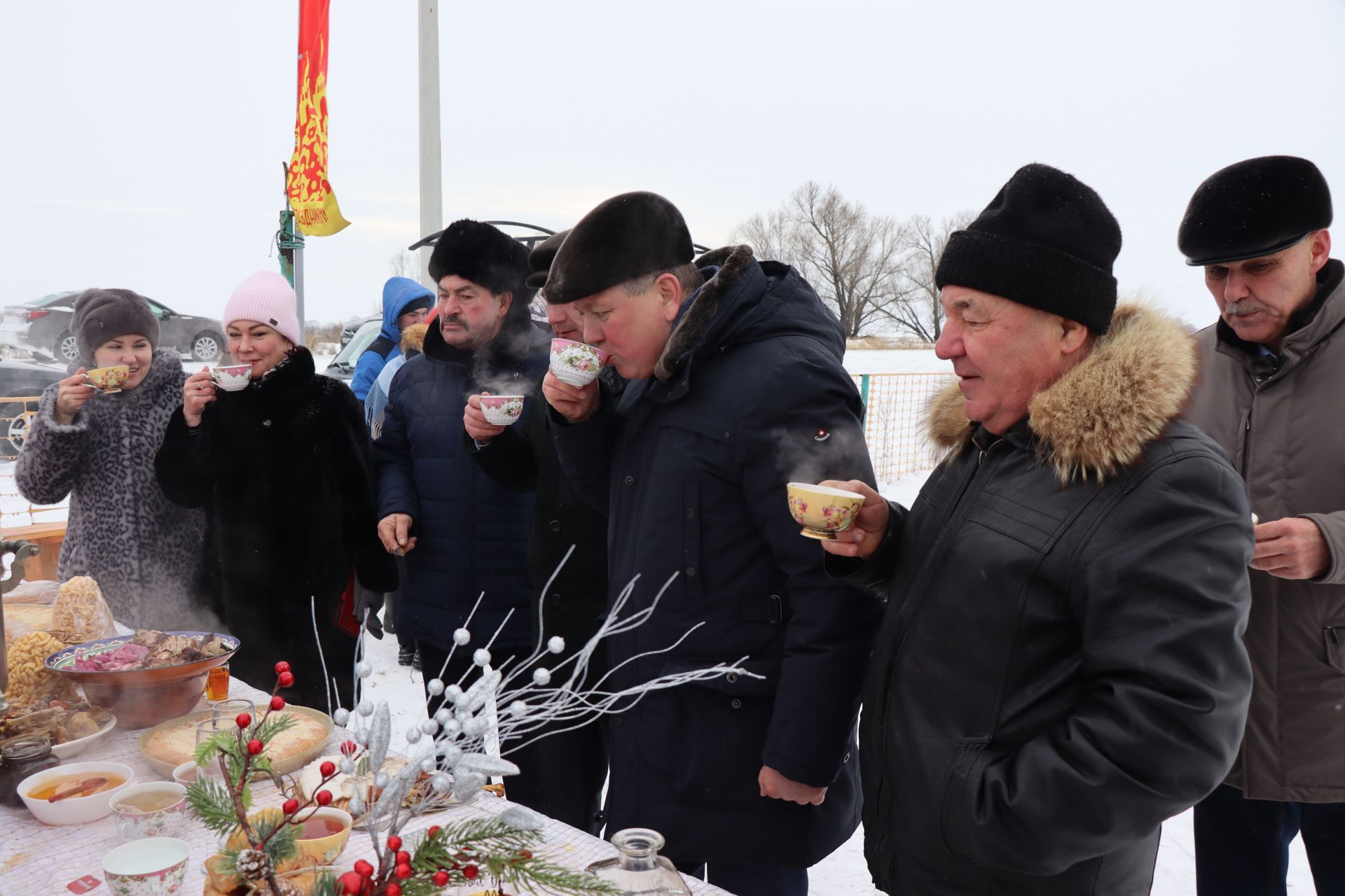 В Старом Иглайкине открыли водовод с родниковой водой