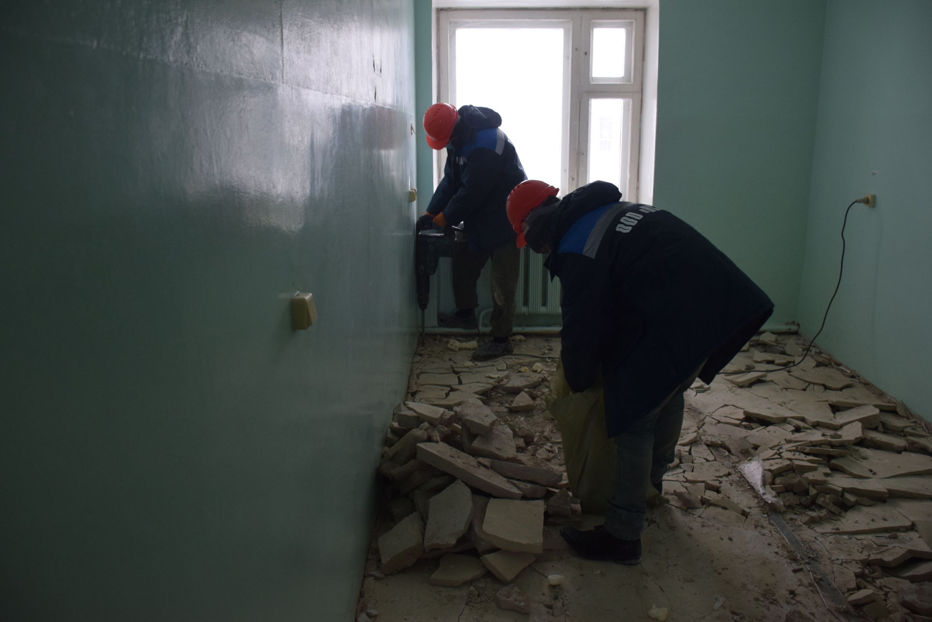 В здании инфекционного отделения Нурлатской больницы начался капитальный ремонт