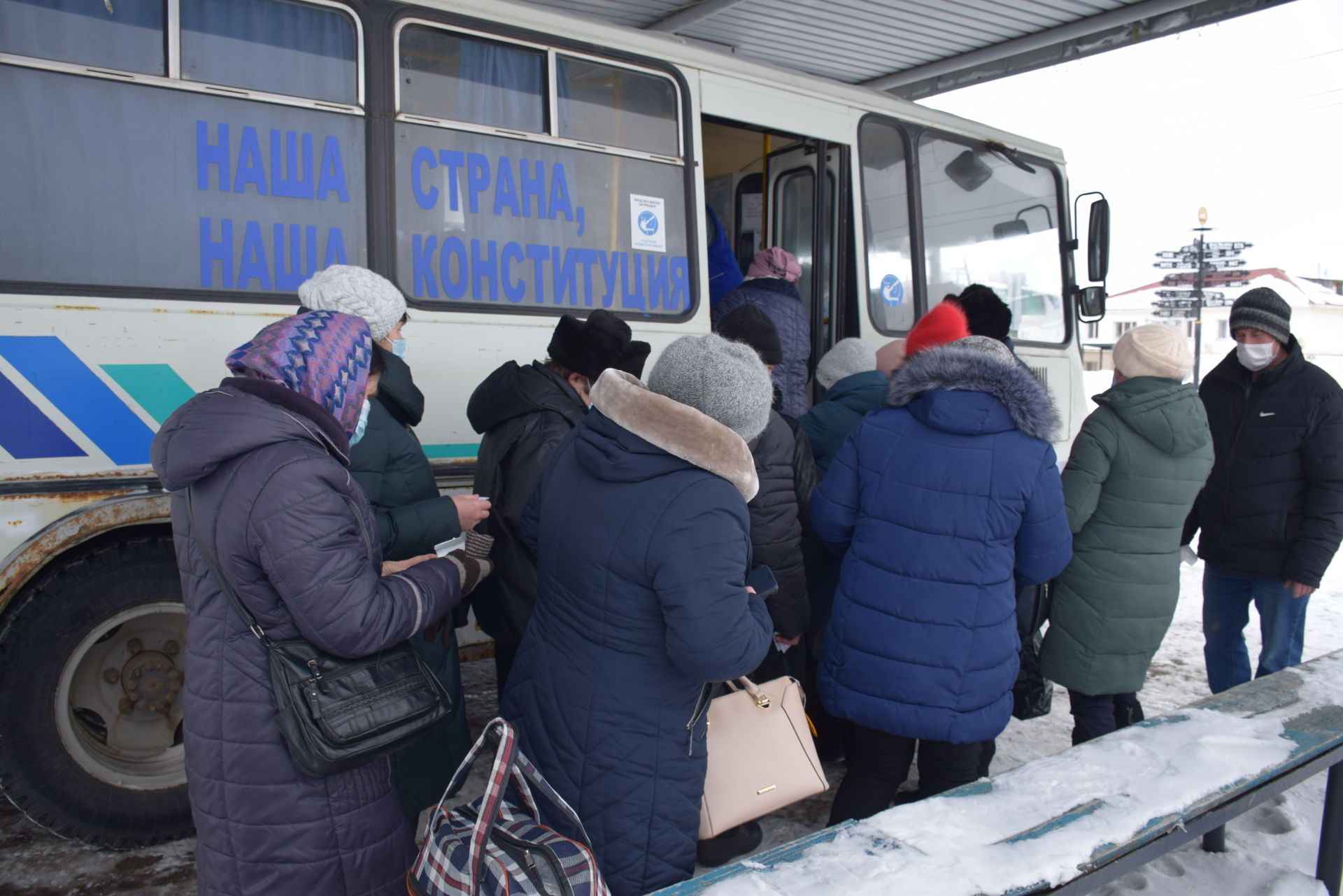На междугородних автобусах Нурлатского АТП устанавливается система видеонаблюдения