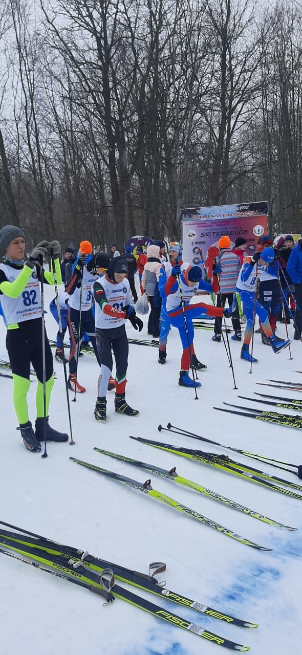 Юные лыжники Нурлата добились успехов в Симбирском марафоне