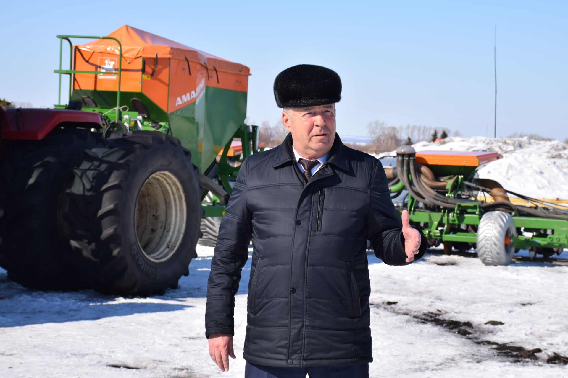 Сельхозтехника КФХ «Сулейманов А.И.» в этом году на поля выйдет под знаком Z