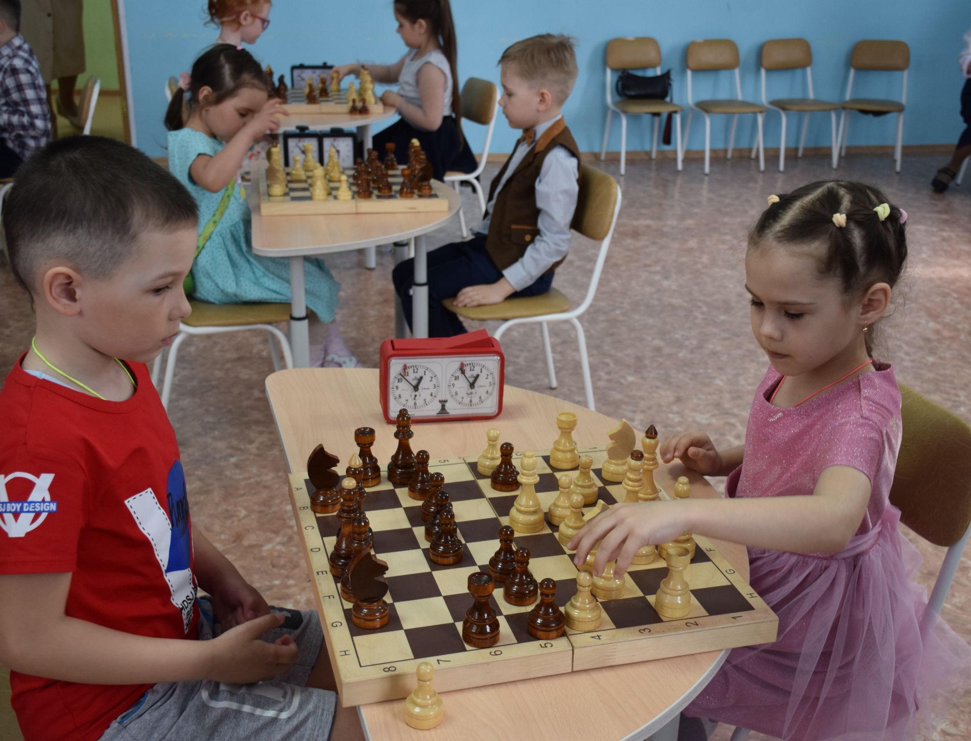 В Нурлате прошел турнир по шахматам среди дошкольников