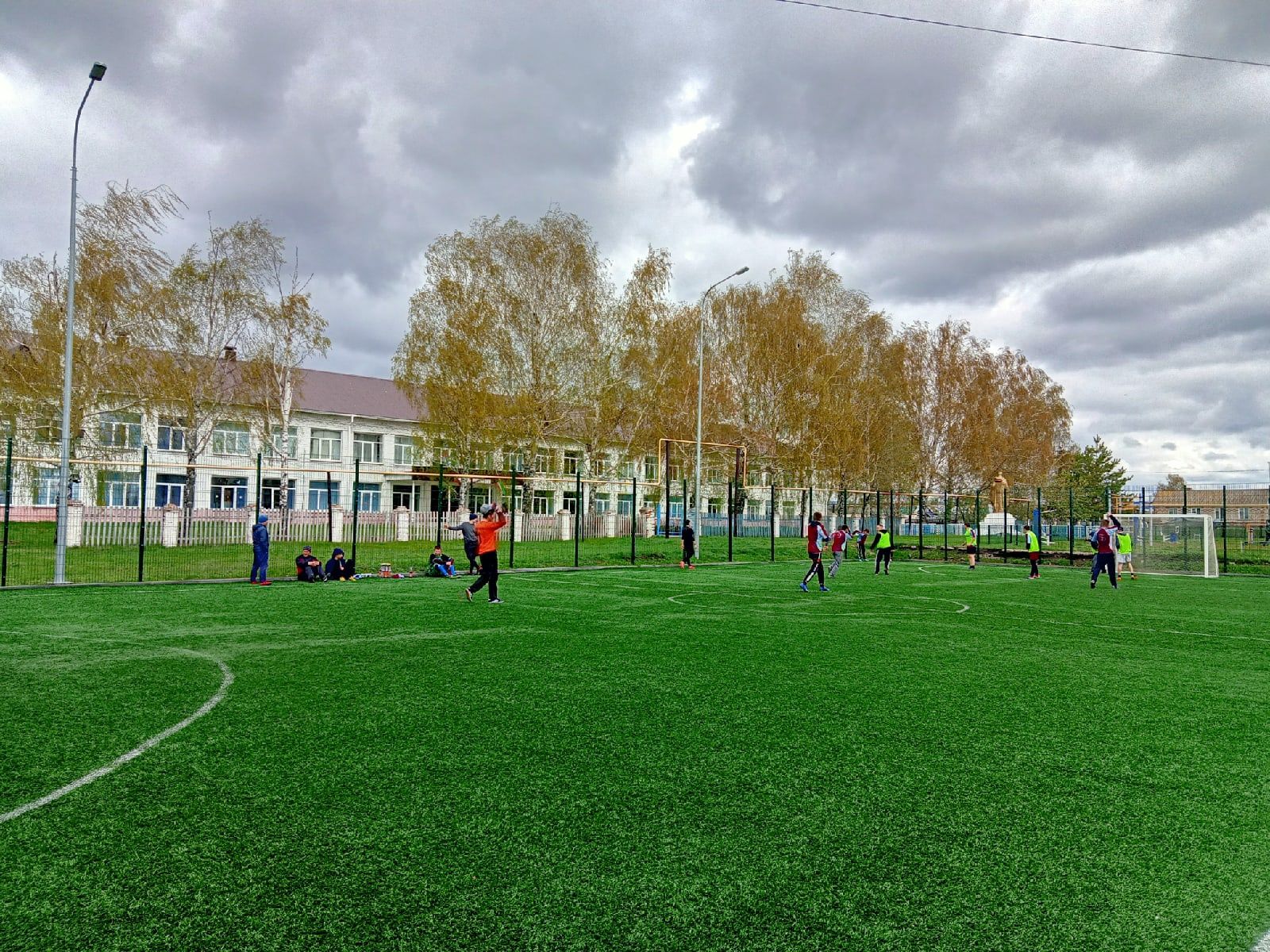 В селе Егоркино прошла товарищеская встреча по мини-футболу