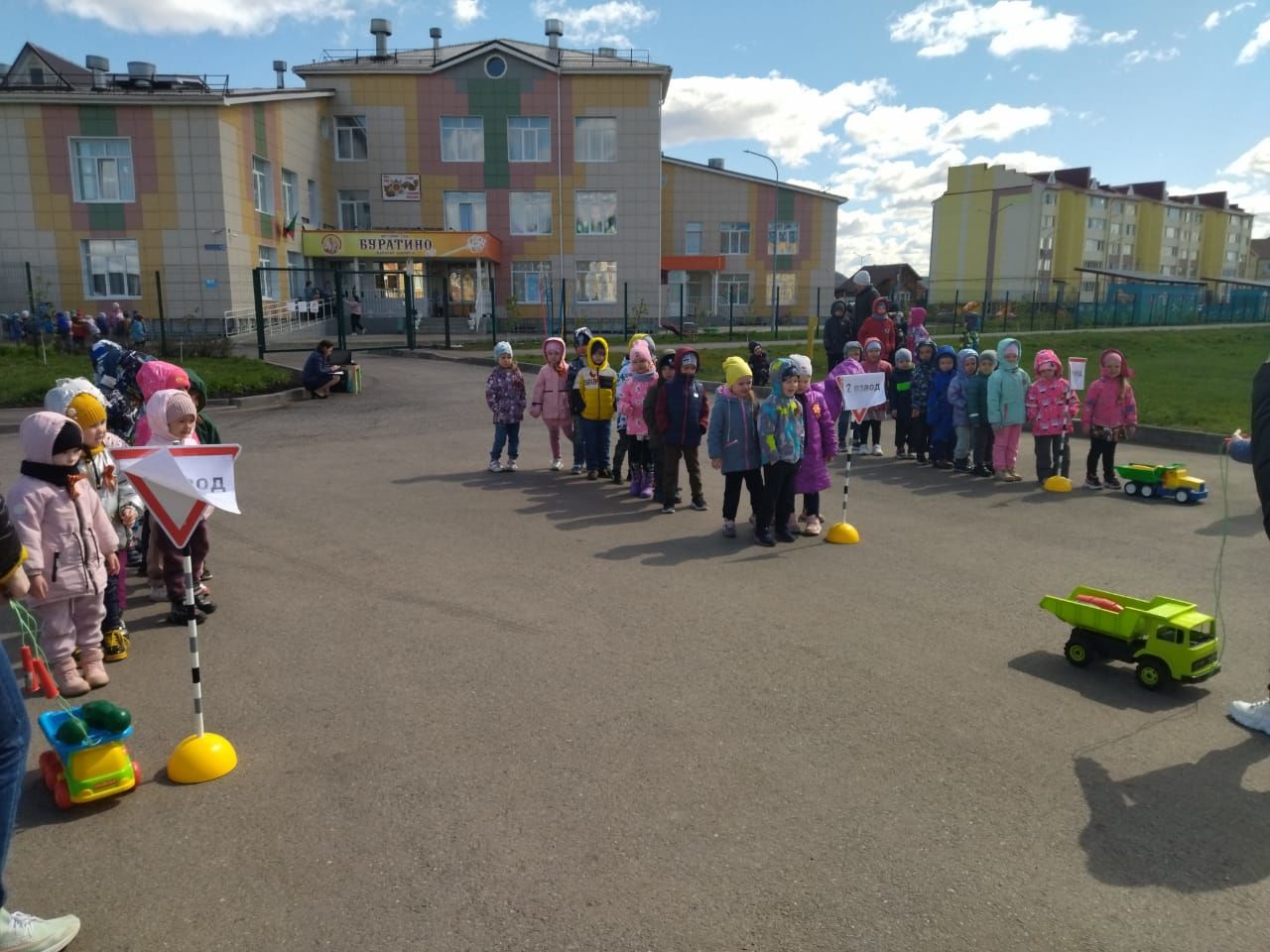 В детских садах района проходят мероприятия ко Дню Победы