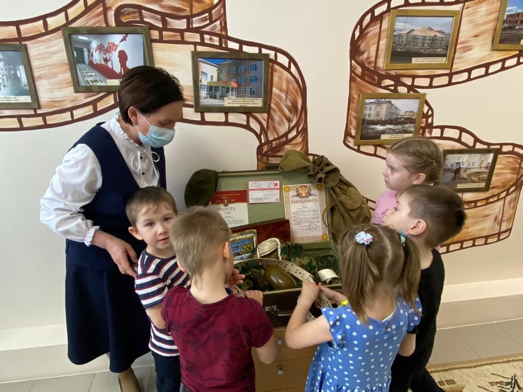 В детском саду «Буратино» открыли музей «Армейский калейдоскоп»